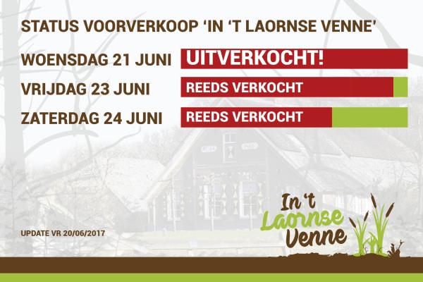 Status update dinsdag 20 juni 2017